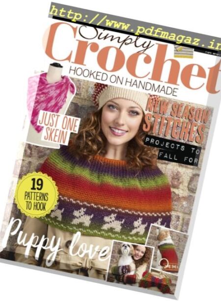 Simply Crochet – Issue 48, 2016 Cover