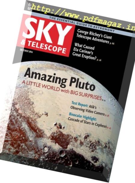 Sky & Telescope – October 2016 Cover