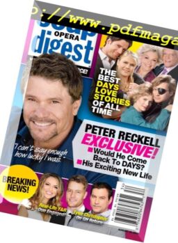 Soap Opera Digest – 22 August 2016