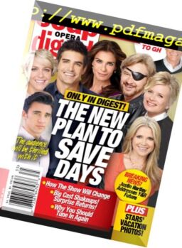 Soap Opera Digest – 29 August 2016