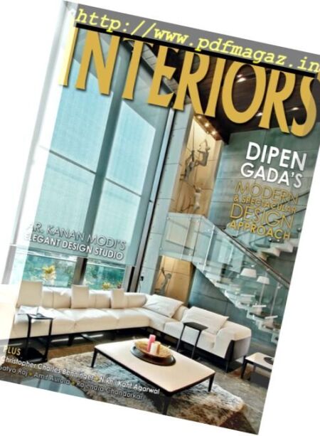 Society Interiors – August 2016 Cover