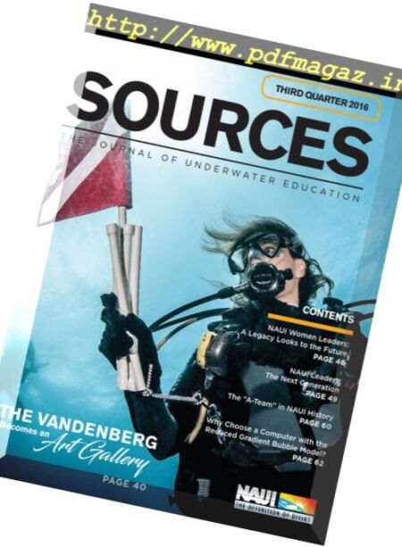 Sources – Third Quarter 2016 Cover