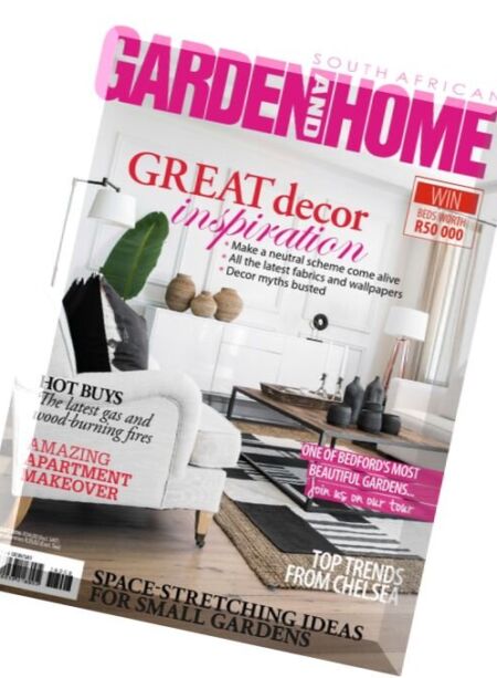 South Africa Garden and Home – August 2016 Cover