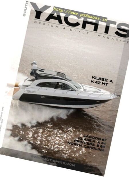 South Yachts – Verano 2016 Cover