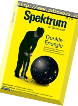Spektrum der Wissenschaft – September 2016