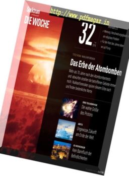 Spektrum Die Woche – 11 August 2016