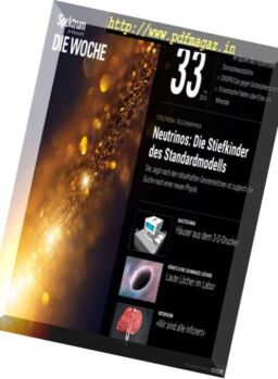 Spektrum Die Woche – 18 August 2016