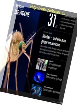 Spektrum Die Woche – N 31, 4 August 2016