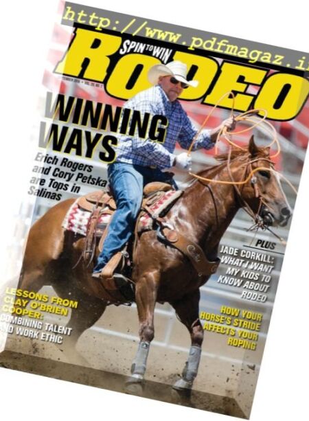 Spin to Win Rodeo – September 2016 Cover