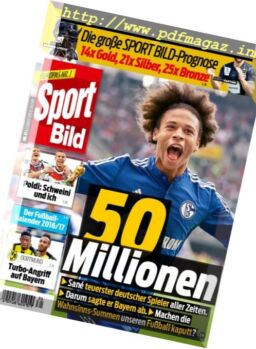 Sport Bild – 3 August 2016