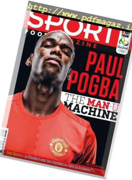 Sport Foot Magazine – 17 Aout 2016 Cover