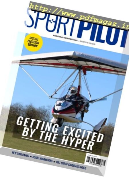 Sport Pilot – August 2016 Cover