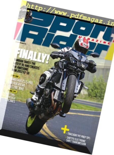 Sport Rider – October-November 2016 Cover