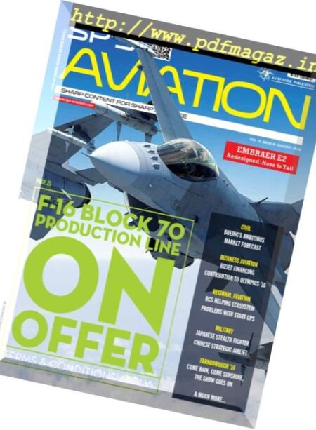 SP’s Aviation – August 2016 Cover