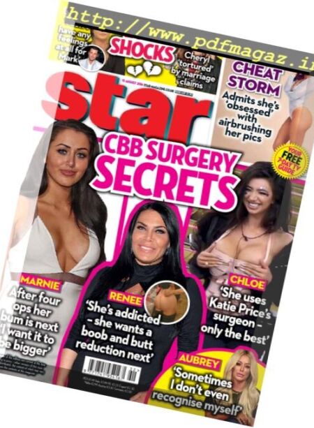 Star Magazine UK – 15 August 2016 Cover