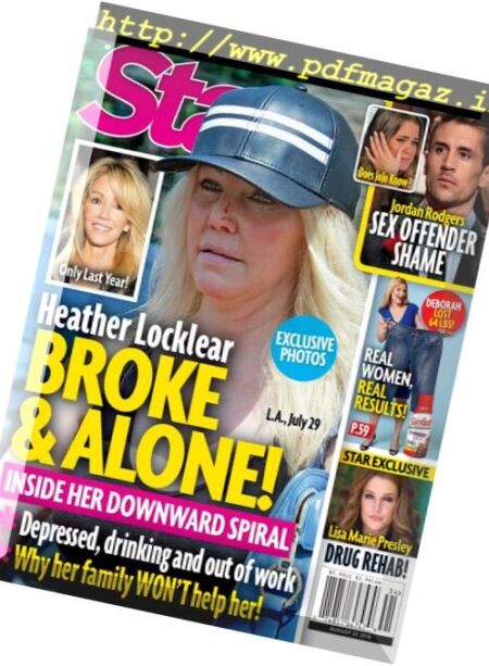 Star Magazine USA – 22 August 2016 Cover