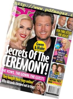 Star Magazine USA – 29 August 2016