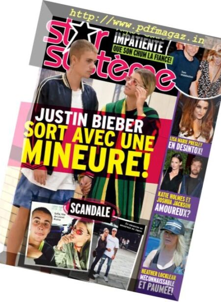 Star Systeme – 26 Aout 2016 Cover