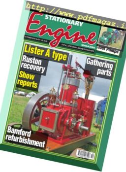 Stationary Engine – October 2016