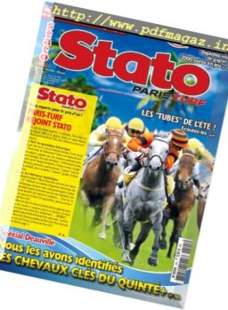 Stato Paris-Turf – Aout 2016