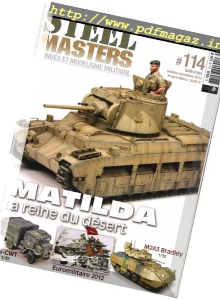 Steel Masters – Octobre-Novembre 2012 Cover