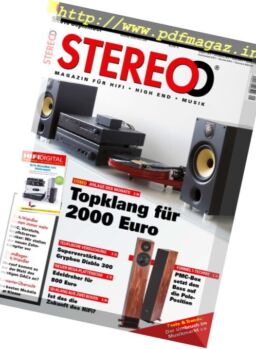 Stereo – September 2016