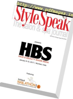 Style Speak – August 2016