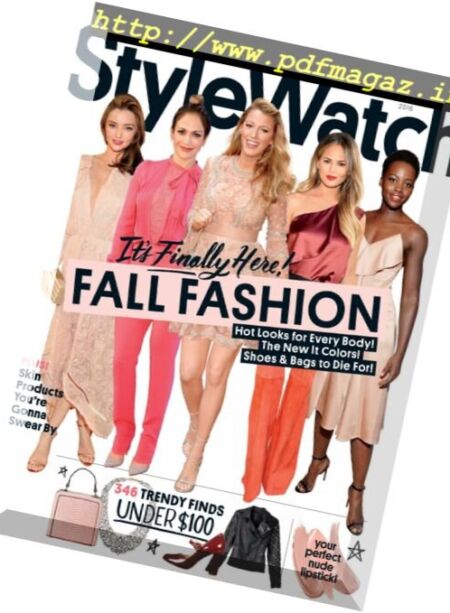 Stylewatch – September 2016 Cover