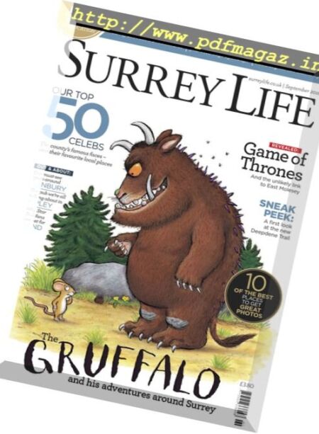 Surrey Life – September 2016 Cover
