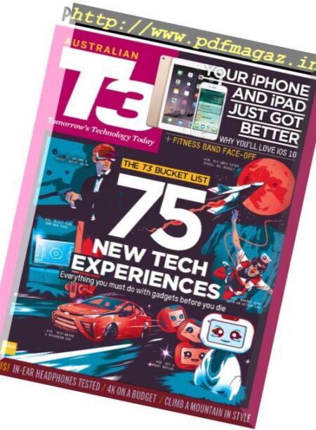 T3 Australian – August-September 2016 Cover