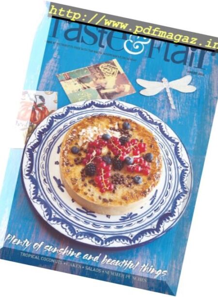 Taste & Flair – August 2016 Cover