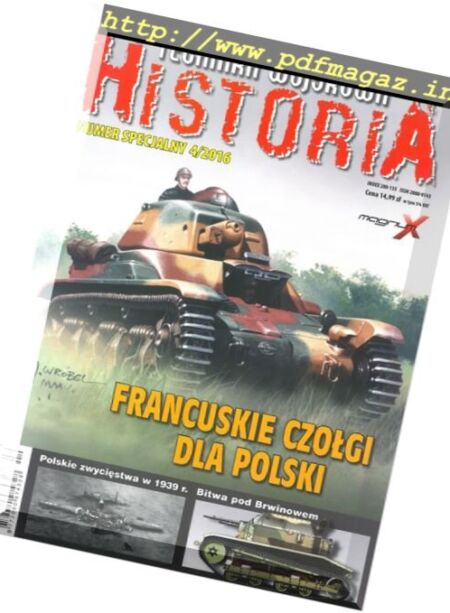 Technika Wojskowa Historia – Numer Specjalny N 4, 2016 Cover