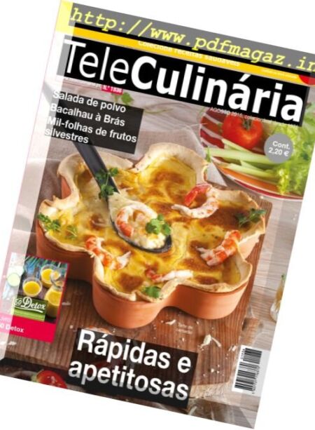 TeleCulinaria Especial – Agosto 2016 Cover
