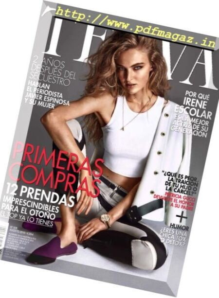 Telva – Agosto 2016 Cover