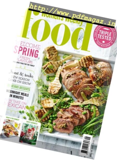 The Australian Women’s Weekly Food – Issue 20, 2016 Cover