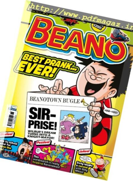 The Beano – 10 September 2016 Cover
