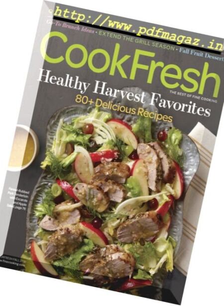 The Best of Fine Cooking – CookFresh Fall 2016 Cover
