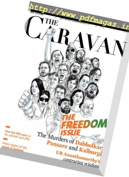The Caravan – August 2016 Cover