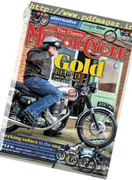 The Classic MotorCycle – October 2016 Cover