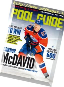 The Hockey News – Pool Guide 2016-2017