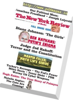 The New York Review of Books – 29 September 2016