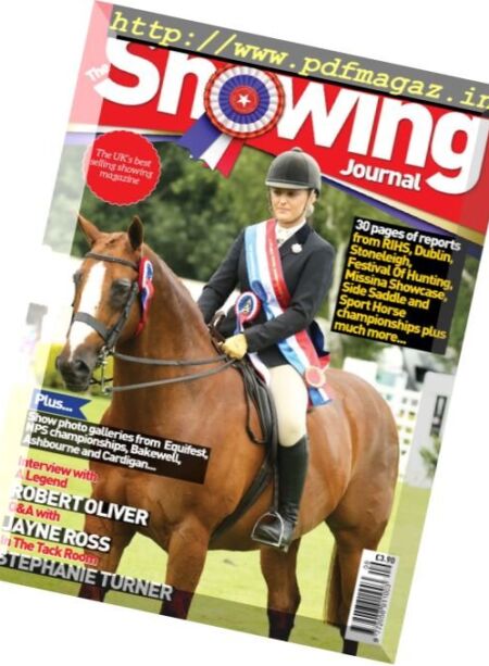 The Showing Journal – September 2016 Cover