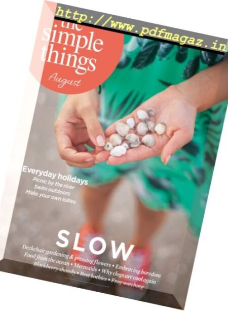 The Simple Things – August 2016 Cover