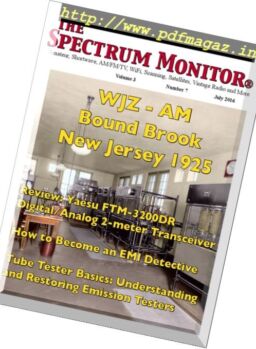 The Spectrum Monitor – July 2016