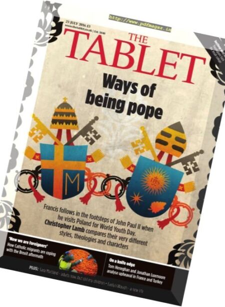 The Tablet Magazine – 23 July 2016 Cover