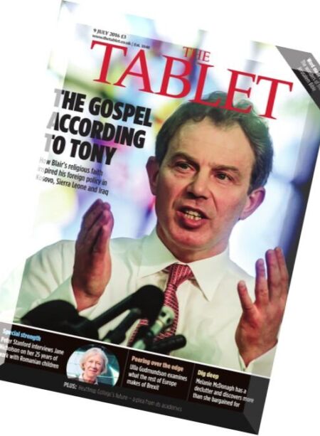 The Tablet Magazine – 9 July 2016 Cover