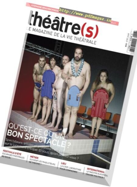 Theatre(s) Magazine – Ete 2016 Cover