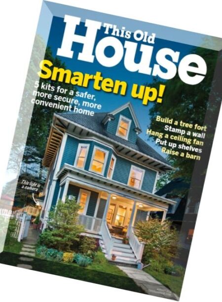 This Old House – August 2016 Cover