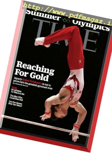 Time Asia – 8 August 2016 Cover