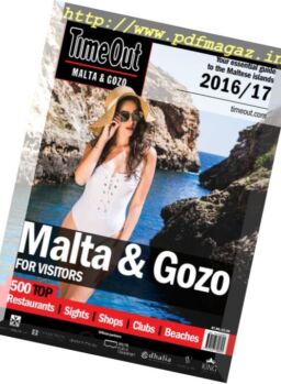 Time Out Malta & Gozo – Issue 2016-2017